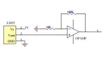 溫度傳感器代理商：溫度傳感器的電路原理和信號